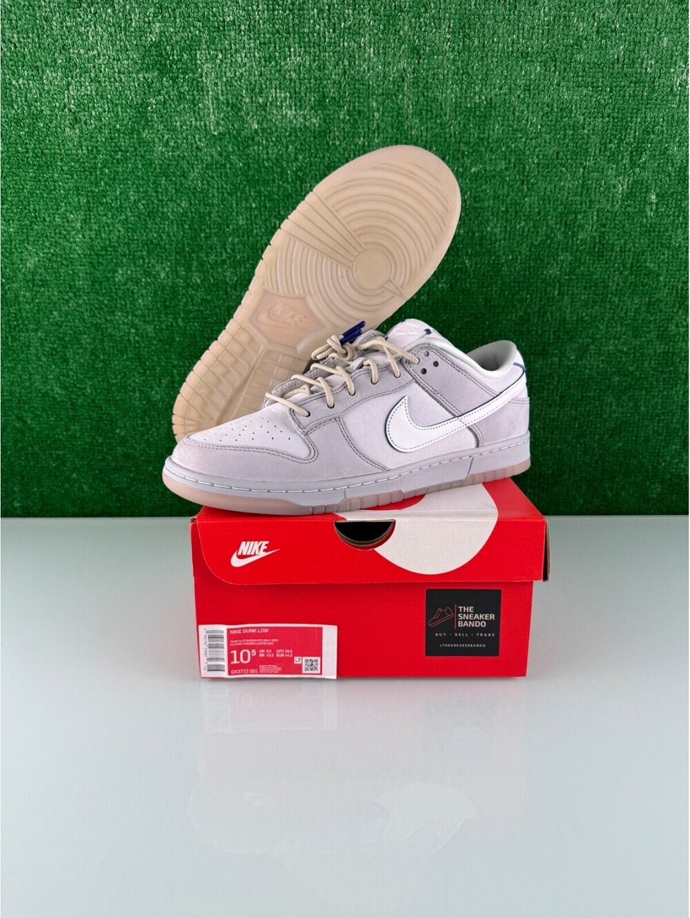 Size 10.5 - Nike Dunk Low Wolf Grey Pure Platinum CLEAN!